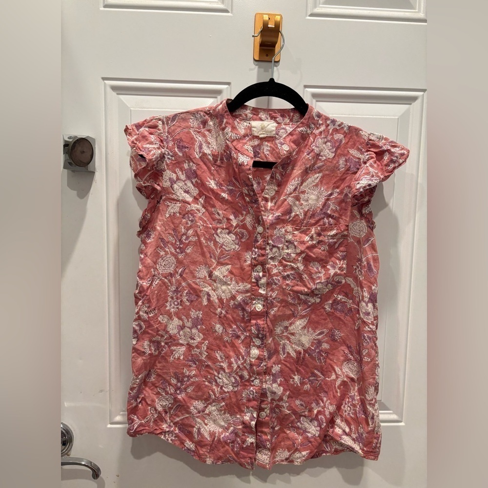 Perry Walker button down shirt sz small